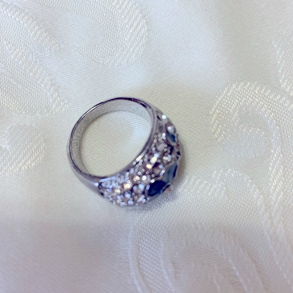 ENGRAVED STONES RING.. Silver Color , size: 6.5 - Picture 5 of 5